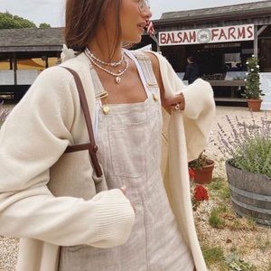 WeWoreWhat Linen Overalls